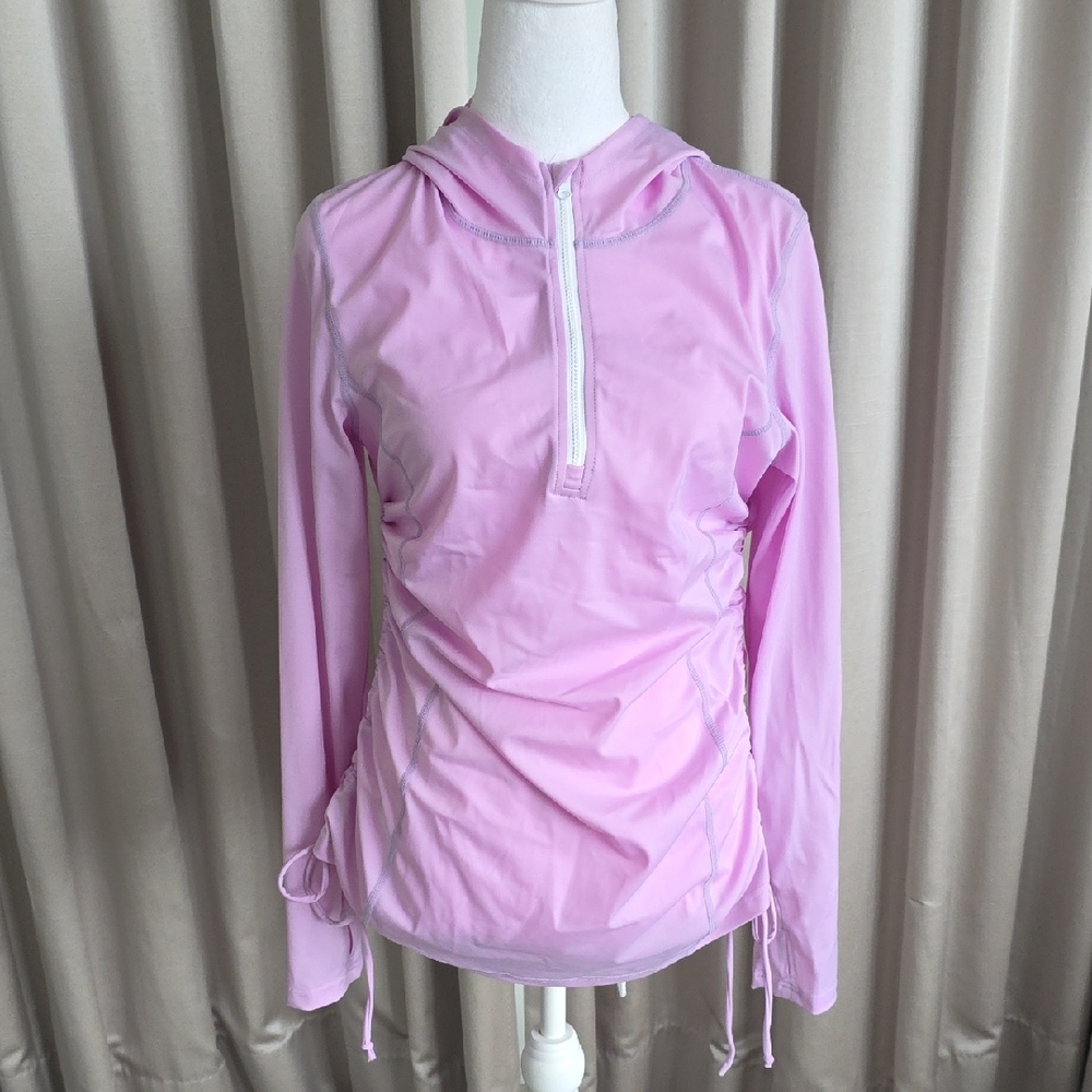 Light Pink Women's Hoodie Top